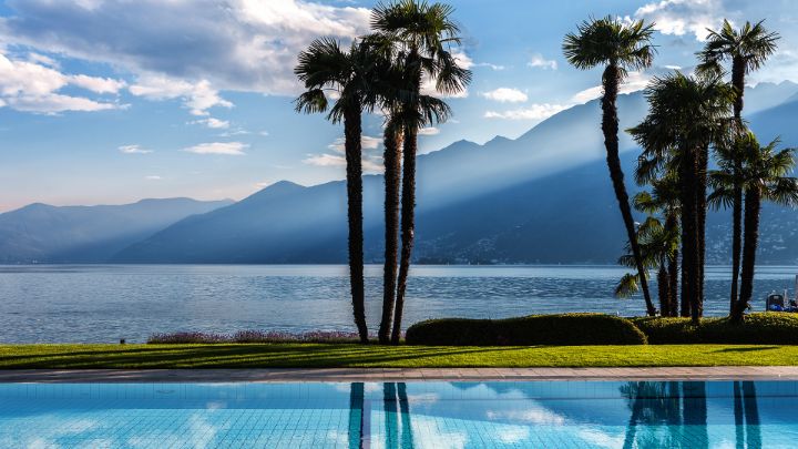 5 spa with a view of Ticino 5 spa提契诺的一个视图半岛官方app下载