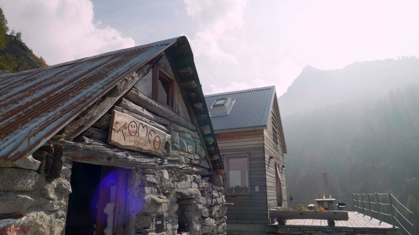 Rifugio Tomeo, Tomeo山谷