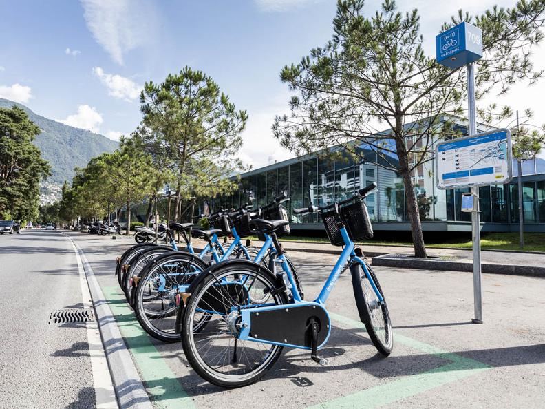 图1 -洛迦诺自行车共享VELOSPOT